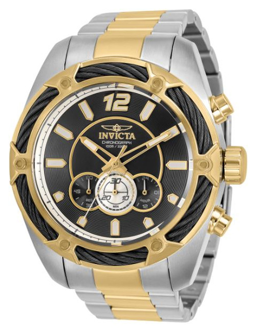 Invicta Men's 31471 Bolt Quartz Multifunction Black Dial Watch