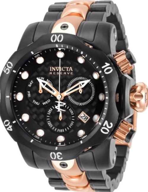 Invicta Men's 32130 Reserve Quartz Chronograph Black Dial Watch