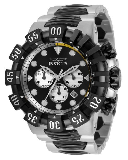 Invicta Men's 32375 Excursion Quartz Chronograph Black, Silver Dial Watch