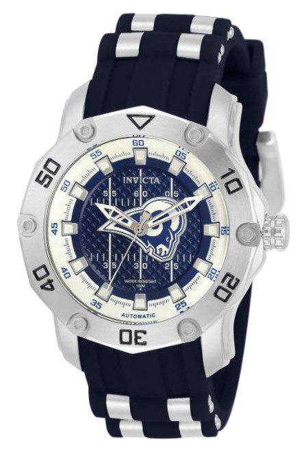 Invicta Women's 32872 NFL Los Angeles Rams Automatic 3 Hand Blue Dial Watch