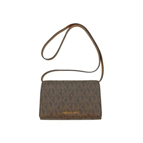 Michael Kors Emmy Saffiano Leather Medium Crossbody Bag (Luggage Saffiano)  35S9GTVC2L-230 - AllGlitters