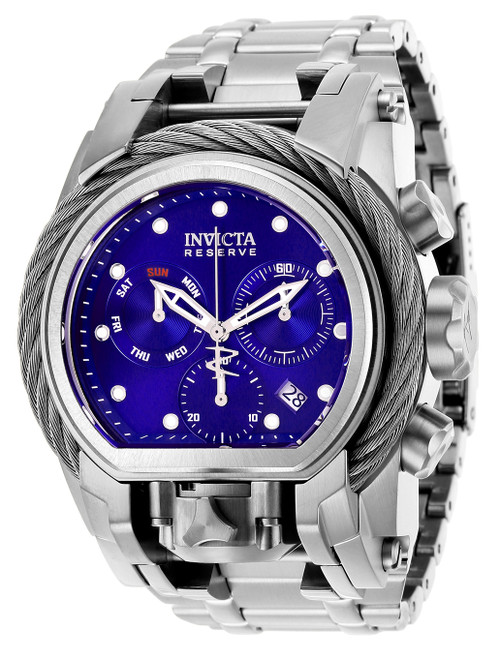 Invicta Men's 26583 Reserve Quartz Chronograph Blue Dial Watch