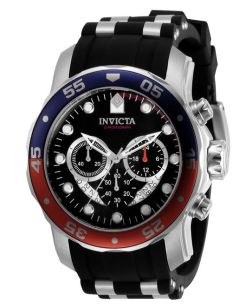 Invicta Men's 31292 Pro Diver Quartz 3 Hand Black Dial Watch