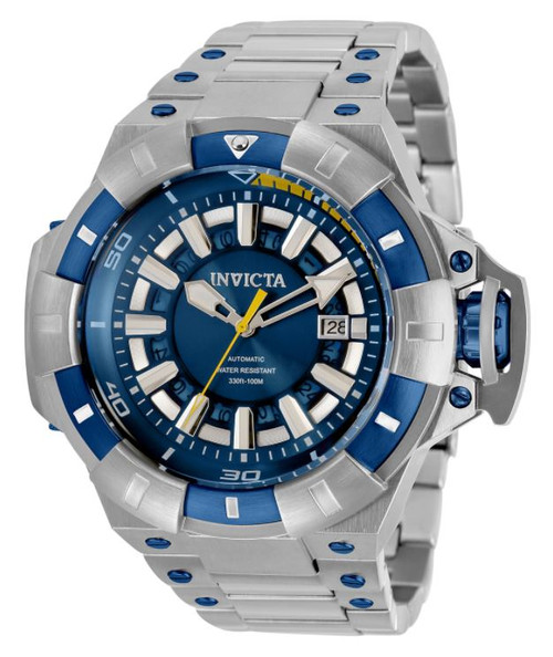 Invicta Men's 31816 Akula Automatic 3 Hand Blue Dial Watch