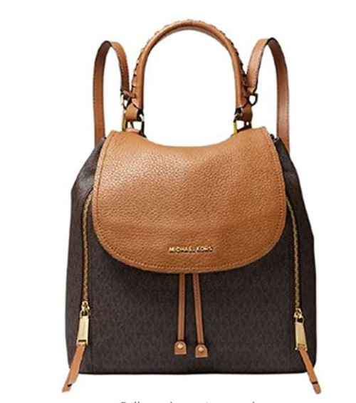 MICHAEL KORS Viv Large Backpack (brown/acorn) …