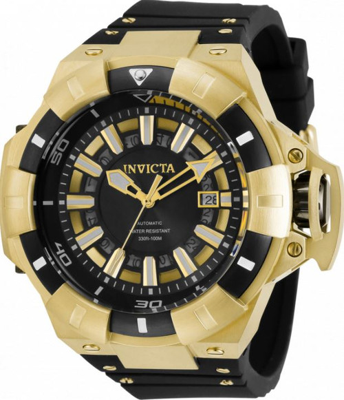 Invicta Men's 31885 Akula Automatic 3 Hand Black Dial Watch