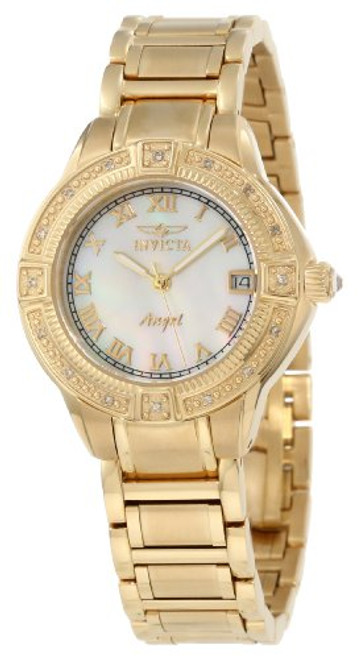 Invicta Women's 12807 Angel Mother-Of-Pearl Dial Diamond Accented Watch [Watc...