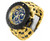 Invicta Men's 34595 Sea Hunter Quartz Chronograph Black, Gold Dial Watch