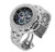 Invicta Men's 34612 SHAQ Quartz Chronograph Black Dial Watch