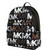 Michael Kors Adina Medium Backpack Signature Logo Bag With Animal Print 35F1G4AB2L-001