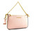 Michael Kors Jet Set Travel Medium Pouchette Crossbody Bag in Powder Blush 35S0GTVU6L-424