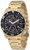 Invicta Men's 11288 Pro Diver Chronograph Black Carbon Fiber Dial 18k Gold Io...