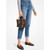 Michael Kors Kris Small Satchel (brown signature) 30F1G2KS1B-200
