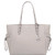 Michael Kors Gilly Large Jet Set Drawstring Top Zip Tote Pearl 35S1S2GT7L-Pearl