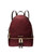 Michael Kors Rhea Zip Medium Backpack Dark Berry One Size 30F1GEZB2A-950