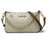 Michael Kors Jet Set Travel Medium Pouchette Crossbody Bag MK Signature Vanilla 35H1GTVU6B-149