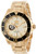 Invicta Men's 13710 Grand Diver Automatic Gold Textured Dial 18k Gold Ion-Pla...