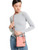 Michael Kors Mercer Extra-Small Pebbled Leather Crossbody Bag (Sherbert) 35S1GM9T0L-sherbert