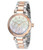 Invicta Women's Angel Quartz Watch with Stainless Steel Strap, Two Tone Rose Gold, 16 (Model: 31304) 31304