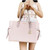 Michael Kors Gilly Large Jet Set Drawstring Top Zip Tote (dk powder blush) 35S1G2GT7B-424