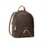 Michael Kors Rhea Zip Medium Backpack Brown Multi One Size 30H1GEZB2O-212