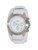 Fossil Women's CH2858 Retro Traveler Chronograph White Leather Strap Watch