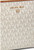 Michael Kors Jet Set Charm Large Top Zip Wristlet Vanilla/Acorn One Size 32S2GT9W3B-149