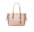 MICHAEL Michael Kors Voyager Medium Top Zip Tote (SFTPINK/FAWN) 30H9GV6T2L-SFTPINK/FAWN