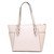 Michael Kors Charlotte Top Zip Tote MK Signature Shoulder Bag (Dark Powder Blush) 35T0GCFT3B-424