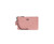 Coach Pebbled Leather Double Corner Zip Wristlet F87590 Carnation, Small  22952-V5CRR