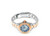 Invicta Women's 33362 Angel Quartz 3 Hand Silver Dial Watch