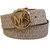 Michael Kors Reversible Buckle Belt (Vanilla, Medium) 558385-149-m