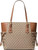 Michael Kors Voyager East/West Tote Beige/Ebony One Size 30T2GV6T4I-015