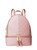 Michael Kors Rhea Zip Medium Backpack Smokey Rose Multi 2 One Size  	 30S2GEZB8B-990