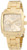 Invicta Women's 12101 Angel Gold Dial 18k Gold Ion-Plated Stainless Steel Wat...