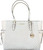 Michael Kors Gilly Large Drawstring Top Zip Tote Bag Light Cream MK Signature 35S1G2GT7B-289