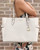 Michael Kors Gilly Large Drawstring Top Zip Tote Bag Light Cream MK Signature 35S1G2GT7B-289