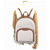 Michael Kors Jaycee Logo Backpack (Vanilla) 35S2G8TB7B-149
