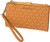 Michael Kors Jet Set Travel Double Zip Wristlet - Signature PVC (Honeycomb) 35F8GTVW0B-honey