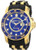 Invicta Men's 6993 Pro Diver Collection GMT Blue Dial Black Polyurethane Watc...