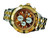 Invicta Men's 21648 Aviator Quartz Multifunction Copper Dial Watch