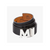 MCM Claus Reversible Belt - Cognac, Silver Buckle MXBAAVI01CO001