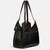 COACH Soft Pebble Leather Lori Shoulder Bag Black One Size C4824-B4/BK