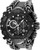 Invicta Men's 34437 Reserve Quartz Chronograph Black, Gunmetal, Steel Dial Watch