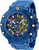 Invicta Men's 34182 Subaqua Quartz Chronograph Gold, Blue Dial Watch