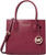 Michael Kors Mercer Messenger Leather Bag Mulberry 35S1GM9M2L-mulbe