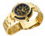 Invicta Women's 36955 DC Comics Quartz 3 Hand Black, Gold Dial Watch