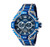 Invicta Men's 37653 Bolt Quartz Multifunction Blue, Silver Dial Watch
