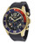 Invicta Men's 13730 Pro Diver Chronograph Black Carbon Fiber Dial Black Polyurethane Watch