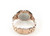 Invicta Women's 38024 Angel Quartz 5 Hand White, Rose Gold Dial Watch
